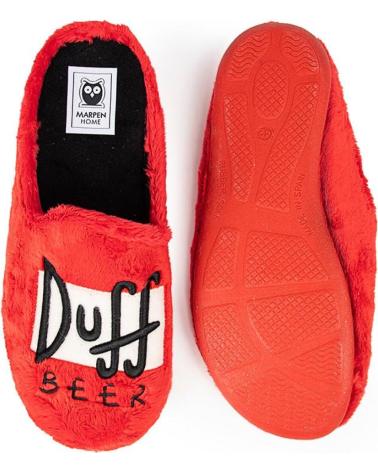 MARPEN DUFF RED HOME SLIPPERS ROJO