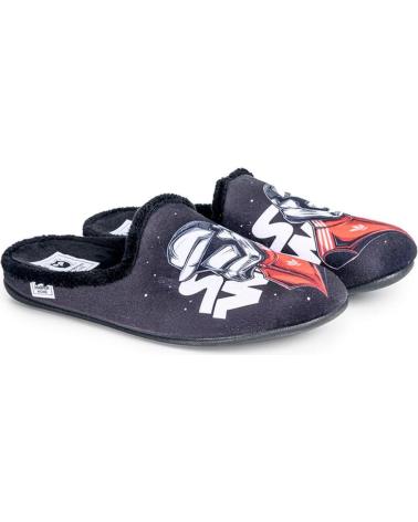 MARPEN STAR WARS BLACK HOME SLIPPERS NEGRO