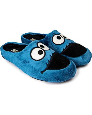 MARPEN HAUSSCHUHE - KRÜMELMONSTER DESIGN BLAU AZAFATE