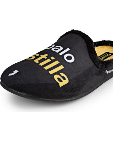 MARPEN ZAPATILLAS DE ESTAR POR CASA -DE TAL PALO TAL ASTILLA - NEGRO