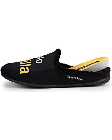 MARPEN ZAPATILLAS DE ESTAR POR CASA -DE TAL PALO TAL ASTILLA - NEGRO