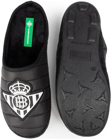 MARPEN ZAPATILLA DE ESTAR POR CASA REAL BETIS NEGRO