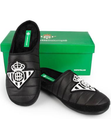 MARPEN ZAPATILLA DE ESTAR POR CASA REAL BETIS NEGRO