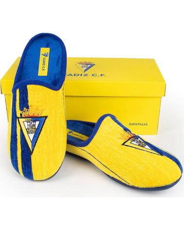 MARPEN ZAPATILLAS DE CASA OFICIALES DEL CADIZ CF 25-26 AMARILLO