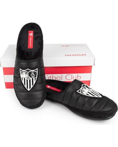 MARPEN ZAPATILLA DE ESTAR POR CASA SEVILLA OFICIAL ACOLCHADA 2025-2 NEGRO