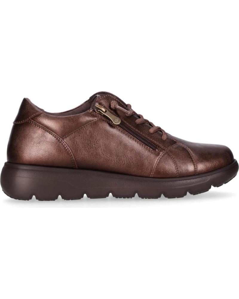 CHIKA10 STELAR 4001 BRONZE SNEAKERS WITH SIDE ZIPPER BRONCE-BRONZE