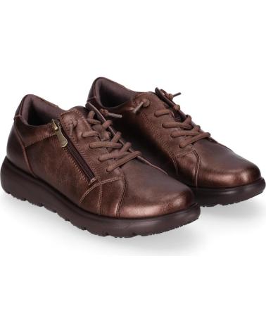 CHIKA10 STELAR 4001 BRONZE SNEAKERS WITH SIDE ZIPPER BRONCE-BRONZE