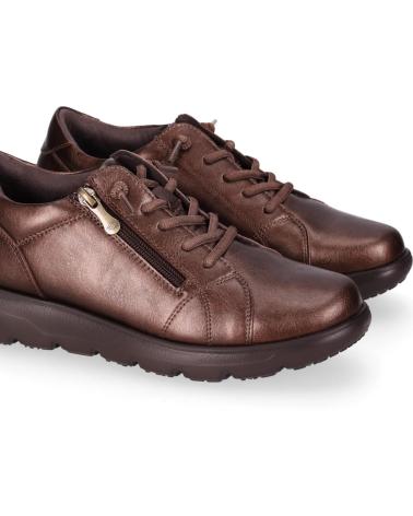 CHIKA10 STELAR 4001 BRONZE SNEAKERS WITH SIDE ZIPPER BRONCE-BRONZE