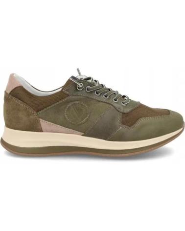 DI PRIETO SNEAKERS CASUAL IN PELLE MODELLO MARRONE (TAGLIE 39-46) MARRóN