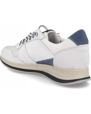 DI PRIETO SCARPE CASUAL IN PELLE BIANCHE BLANCO