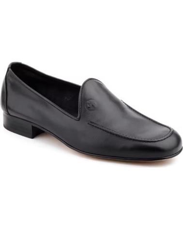 MOCASSINS NIKKOE EN CUIR NOIRS - ÉLÉGANCE ET CONFORT NEGRO