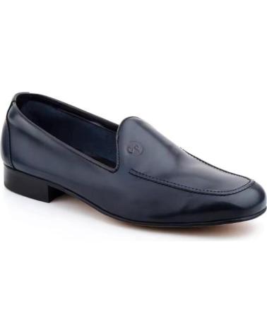 MOCASSINS NIKKOE EN CUIR BLEUS - ÉLÉGANCE ET CONFORT AZUL