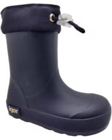 STIVALI DA PIOGGIA FLESSIBILI IGOR BLU NAVY AZUL