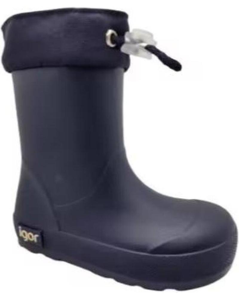 STIVALI DA PIOGGIA FLESSIBILI IGOR BLU NAVY AZUL