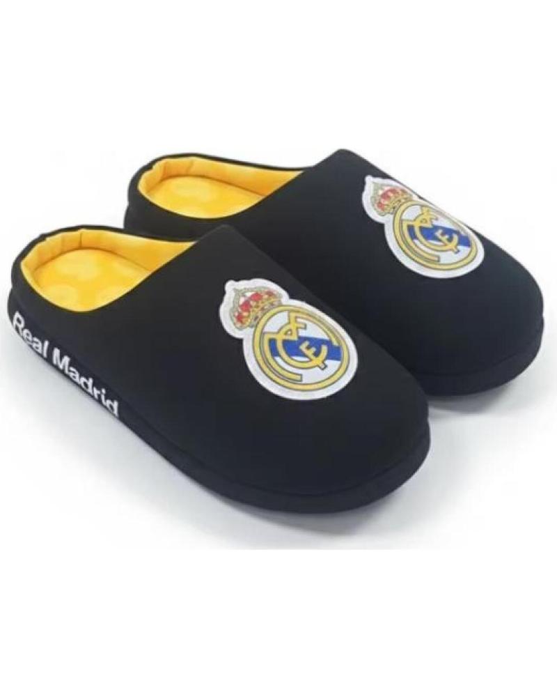 REAL MADRID HAUSSCHUHE SCHWARZ MIT WAPPEN NEGRO REAL MADRID HAUSSCHUHE SCHWARZ MIT WAPPEN NEGRO