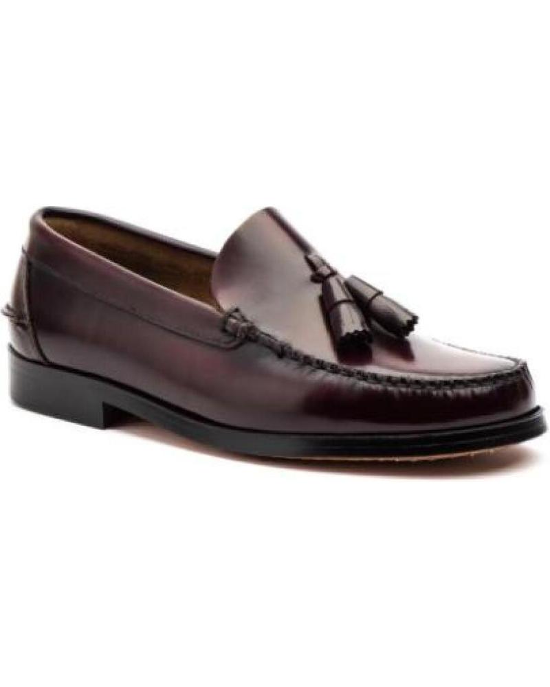 JAM LEDER LOAFER MIT QUASTEN UND LEDERSOHLE - KLASSISCHES BRAUN MARRóN