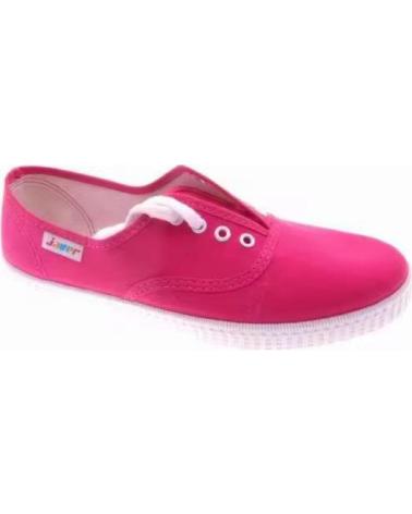 JAVER SCARPE TELA VIOLA CLASSICHE COMODE - FATTE IN SPAGNA MORADO