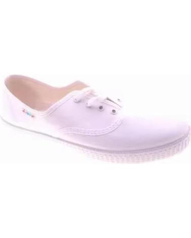 JAVER ZAPATILLAS DE MUJER DISENO CLASICO Y COMODO HECHO EN ESPANA BLANCO