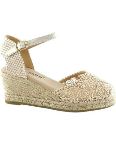 AMARPIES VALENCIANA DE MUJER CON CUNA DE YUTE ZAPATO COMODO MODELO 28 BEIGE