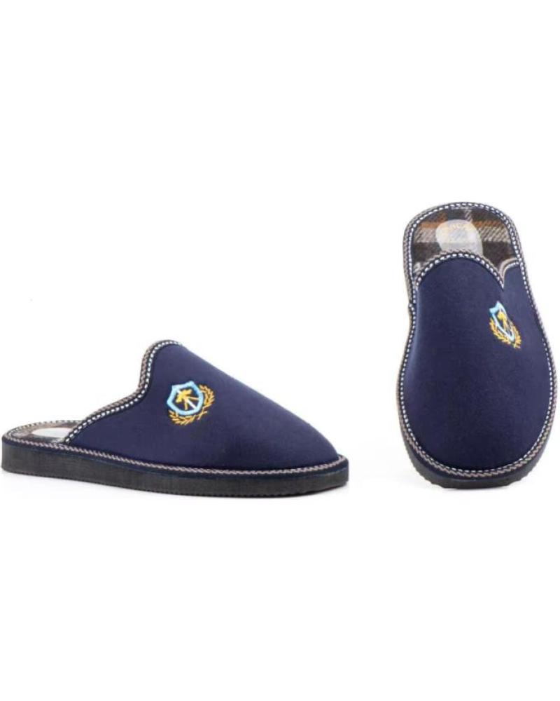 JAM GESCHLOSSENE HAUSSCHUHE - MADE IN SPAIN - BLAU AZUL JAM GESCHLOSSENE HAUSSCHUHE - MADE IN SPAIN - BLAU AZUL