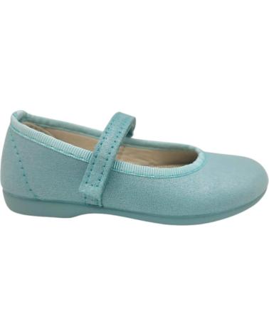 CONDIZ MARY JANE SHOES RE GREEN WITH VELCRO CLOSURE VERDE