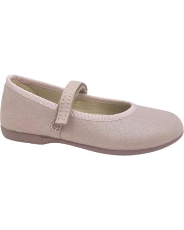 CONDIZ MARY JANE SHOES RE PINK WITH VELCRO CLOSURE ROSA