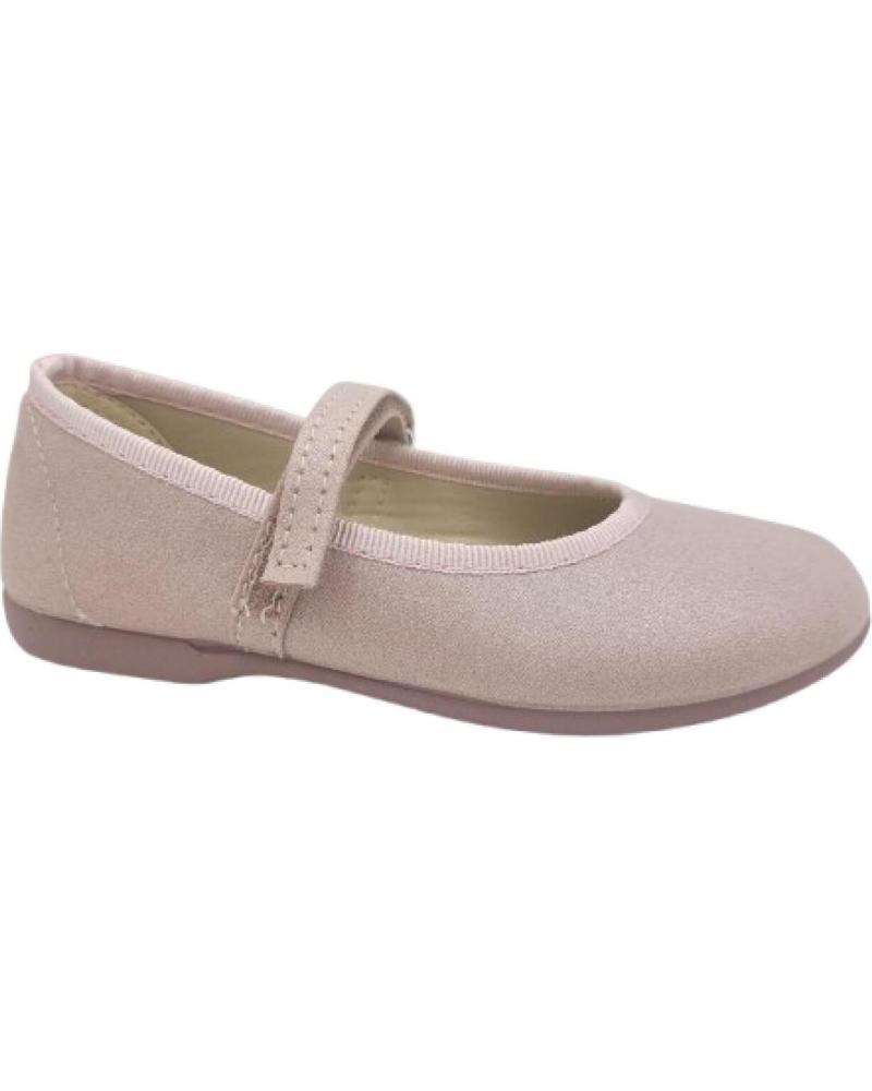 CONDIZ MARY JANE SHOES RE PINK WITH VELCRO CLOSURE ROSA