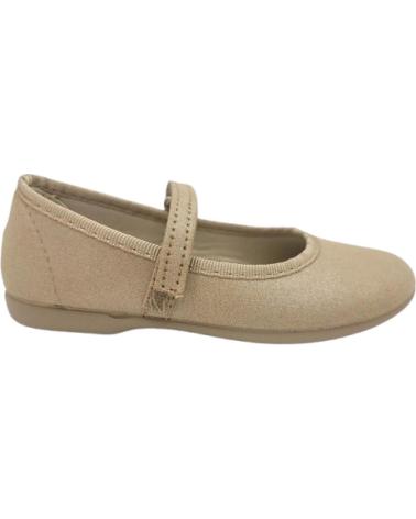 CONDIZ MARY JANE SHOES RE BROWN WITH VELCRO CLOSURE MARRóN