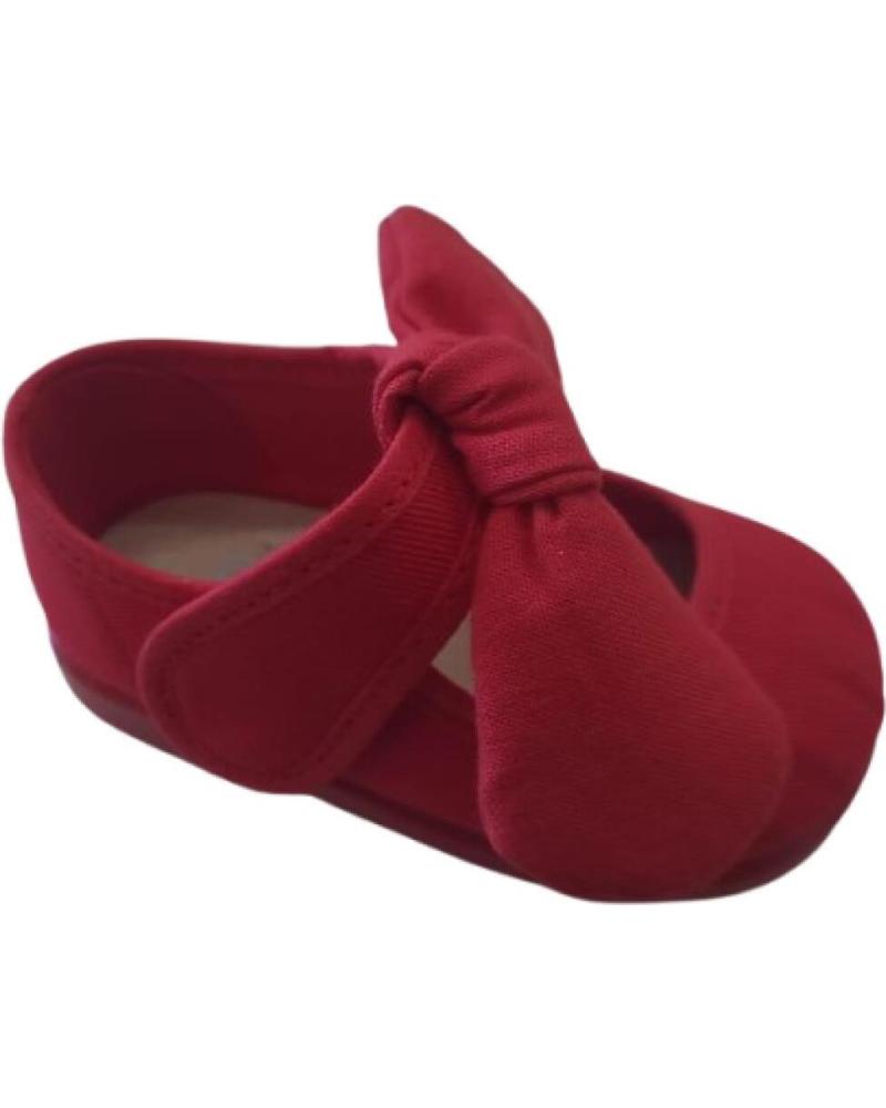 CONDIZ RED CANVAS MARY JANE WITH BOW MODEL 9 ROJO