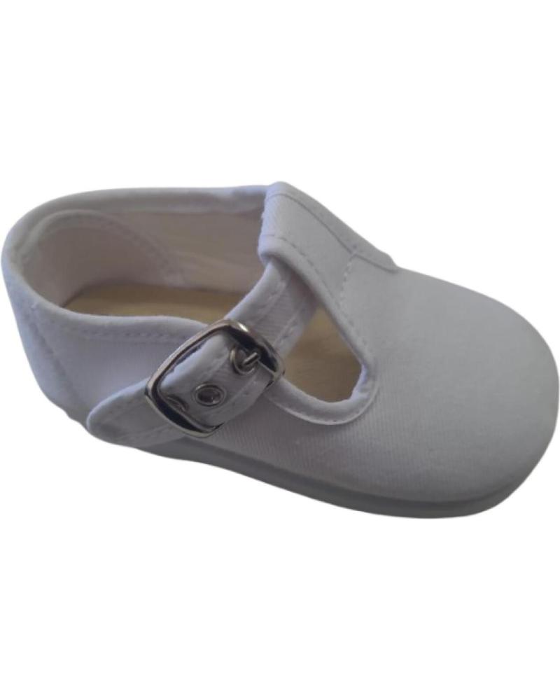 CONDIZ CANVAS MARY JANE MODEL 952 WHITE SIZES 19-27 BLANCO