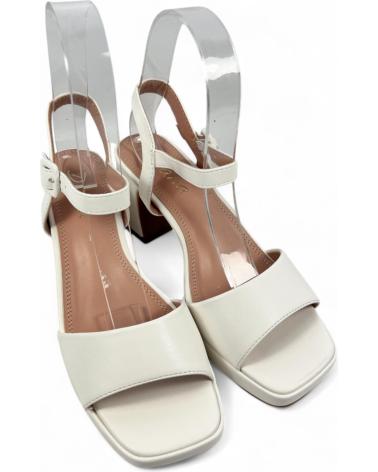 TIMBOS SANDALIA TACON PLATAFORMA NOVIA 132137 BLANCO