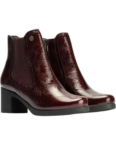 STIVALETTO CHELSEY PITILLOS IN VERNICE BORDEAUX BURDEOS