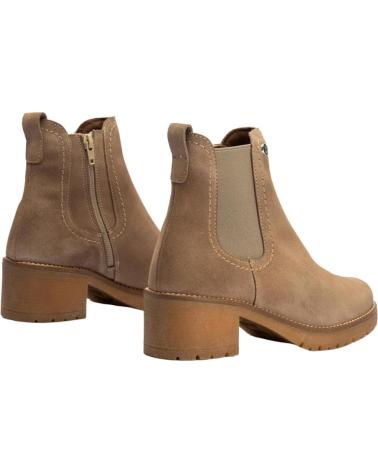 PITILLOS STIVALETTO CHELSEA SCAMOSCIATO TAUPE TAUPE