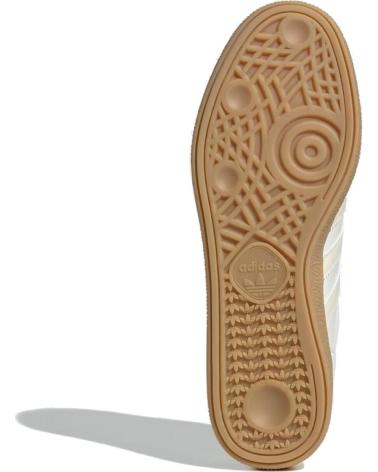 SCARPE ADIDAS HANDBALL SPEZIAL JS3867 BIANCO SPORCO CON SUOLA IN GOMMA CLASSICA WHITE