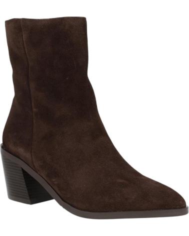 ITSE LITA BROWN - STIVALETTO IN CAMOSCIO MARRONE MARRóN