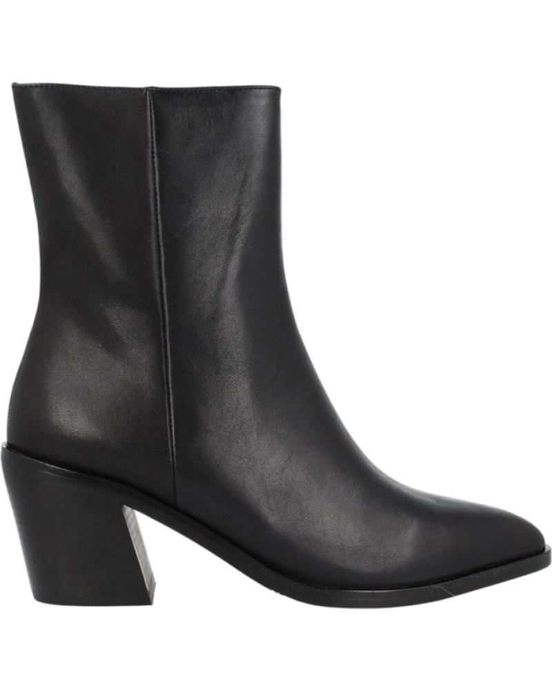 ITSE LITA BLACK - STIVALETTO IN PELLE NERO NEGRO