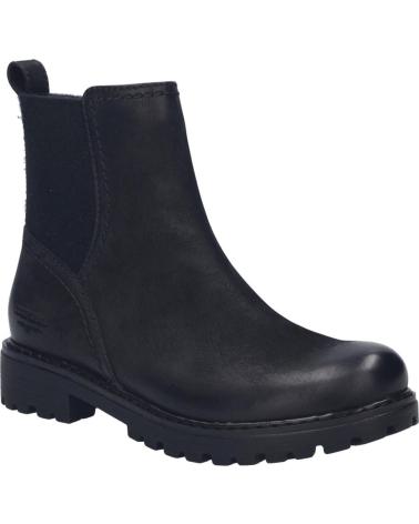BOTIM DE COURO JOSEP SEIBEL MELINDA-30 PRETO NEGRO