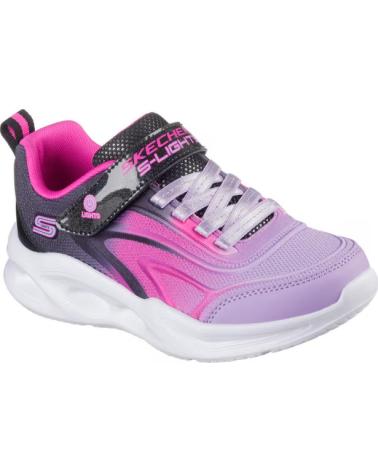 SKECHERS S-LIGHTS SOLA GLOW NOIR VIOLET ROSE LUMINEUX NEGRO SKECHERS S-LIGHTS SOLA GLOW NOIR VIOLET ROSE LUMINEUX NEGRO