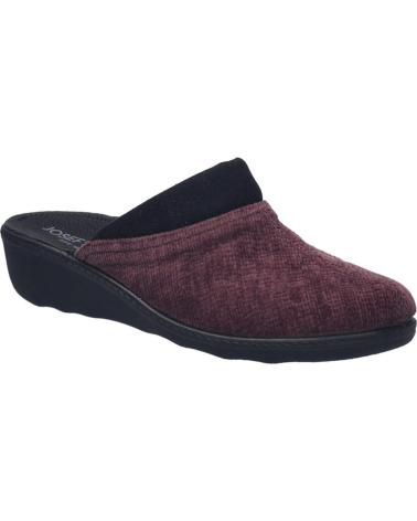 JOSEP SEIBEL AVIGNON-01 HAUSSCHUHE AUS STOFF BORDEAUX-GRANAT GRANATE