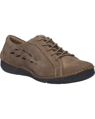 JOSEP SEIBEL FERGEY-40 CUIR MARRON CHÂTAIGNE MARRON