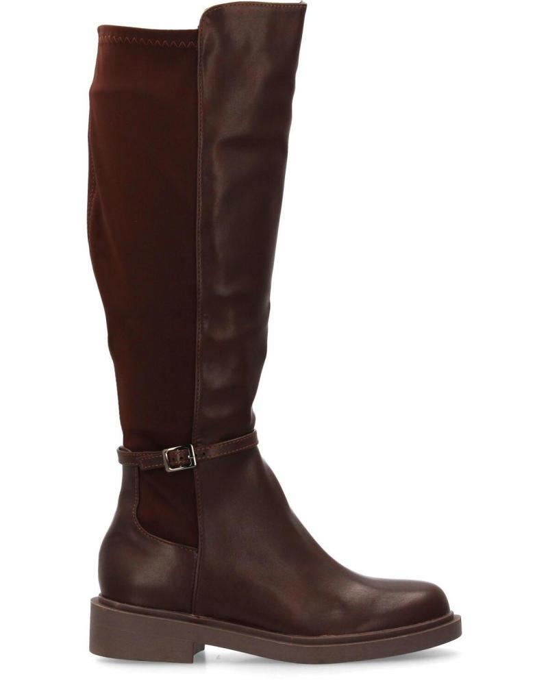 SPORT3PUNTO0 KNIEHOHE STIEFEL DB-5550 BRAUN MIT SCHNALLENDETAIL VARIOS COLORES