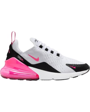 NIKE AIR MAX 270 AH6789-127 BIANCO E ROSA BLANCO