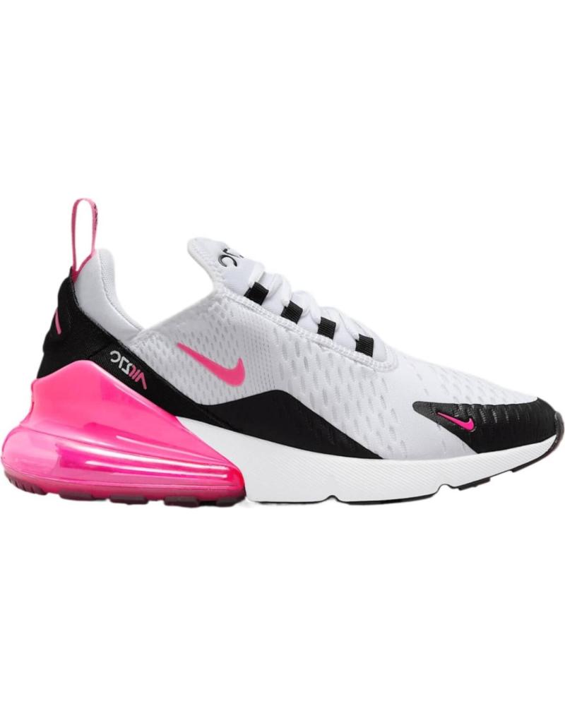 NIKE AIR MAX 270 AH6789-127 BIANCO E ROSA BLANCO