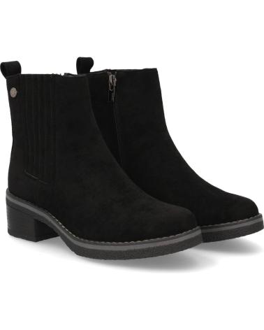 SPORT3PUNTO0 VR5-2017 SUEDE CHELSEA BOOT IN BLACK VARIOS COLORES