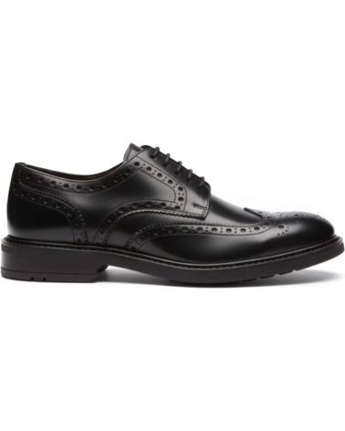 SCARPE STRINGATE DUCA DI MORRONE ALFONSO-VIT NERE BLACK