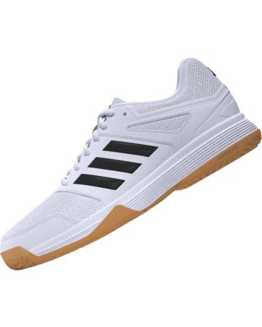 ADIDAS SPEEDCOURT K PALLAMANO PALLAVOLO UNISEX BIANCO BLANCO