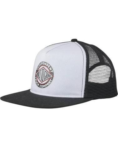 CAPPELLINO TRUCKER INDEPENDENT BTG SUMMIT MESH STRUTTURATO BIANCO NAN