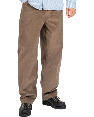 PANTALONI REELL BAGGY IN VELLUTO A COSTE MODELLO LICHEN SQUARE CORDUROY BEIGE NAN