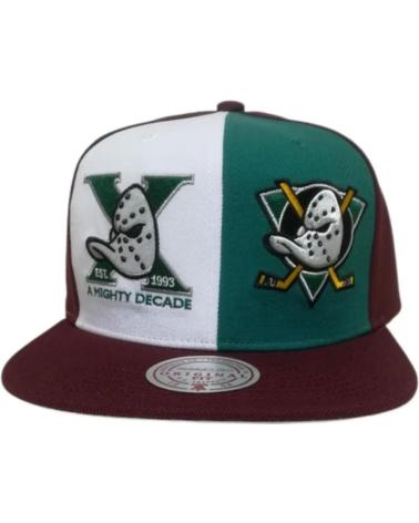 MITCHELL NESS GORRA ANAHEIM DUCKS NHL FRONT SNAPBACK VINTAGE COLOURS NAN