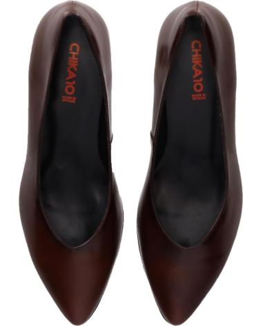 DÉCOLLETÉ CHIKA10 MACERA 01 MARRONE MARRON-BROWN